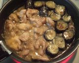 ホッと美味しい♪鶏肉＆茄子の柔らか味噌煮作り方8写真