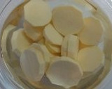 さつまいもときのこのグラタン作り方1写真