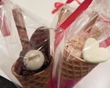 バレンタイン　アイスカップでチョコ♪作り方6写真