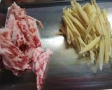 しょうがの炒め物作り方1写真
