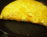 長芋とチーズのオムレツ作り方4写真