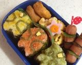 キャラ弁☆ウィザード(赤・黄・緑)作り方5写真