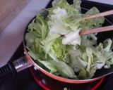 レタスのドレ炒め作り方4写真