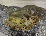 きのこと生鮭のホイル焼き作り方3写真