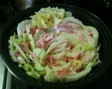 簡単！アッサリ白菜の豚肉サンド鍋作り方2写真