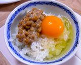 納豆卵ごはんの混ぜ混ぜオムライス作り方2写真