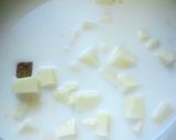 さつまいもと鶏肉のクリームパスタ作り方3写真