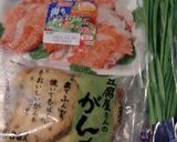 レンジで、がんもどきとカニかまの煮物作り方1写真