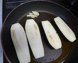 焼き茄子と海老ぶなぴー炒め作り方2写真