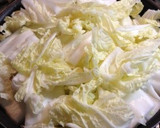 簡単♪ 鮭の中骨缶と白菜の重ね蒸し作り方3写真