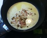 簡単！　秋のヘルシーきのこクリームパスタ作り方7写真