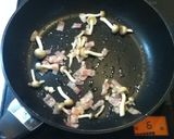 簡単！　秋のヘルシーきのこクリームパスタ作り方5写真