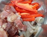 パパでもできる☆炊飯器でパエリア☆作り方1写真
