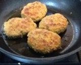 にんじんハンバーグ♪ 照りマヨ焼き作り方4写真