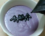 ハロウィンデコの紫いもスープ作り方8写真