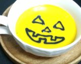 ハロウィンデコの紫いもスープ作り方11写真