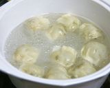 蓮根＋高菜漬け＋鶏ハムの餃子　作り方5写真
