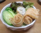 太刀魚とうす揚げのグルグル巻き作り方7写真
