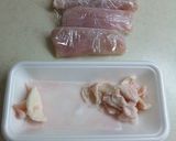 サラダ用☆鶏むね肉（蒸し鶏）と保存法作り方1写真
