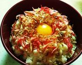 ズボラ飯☆のっけるだけの天卵丼♪作り方5写真