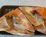 パパの鮭あら焼き作り方1写真