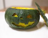 ハロウィン☆かぼちゃのチーズケーキ作り方7写真