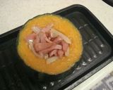 坊ちゃんかぼちゃのチーズ焼き♥作り方5写真