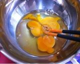 カレーリメイク卵焼き☆お弁当隙間埋め作り方1写真