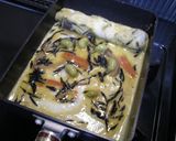 お弁当のおかず◆残り物のひじき煮で卵焼き作り方4写真