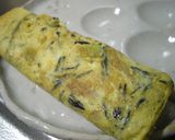お弁当のおかず◆残り物のひじき煮で卵焼き作り方5写真