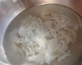 薬膳ノススメ!梨と白キクラゲの潤い蒸し作り方1写真