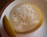 薬膳ノススメ!梨と白キクラゲの潤い蒸し作り方2写真
