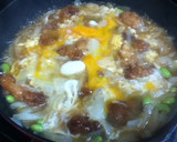 冷凍から揚げを使ったカンタンたまご丼作り方5写真