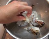 揚げずに簡単!海老のマヨパン粉焼き☆作り方1写真