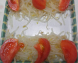 さんまの蒲焼・もやしトマト添え作り方11写真