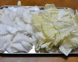 白菜入り、木耳卵と豚肉の中華炒め作り方3写真