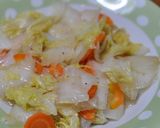 白菜入り、木耳卵と豚肉の中華炒め作り方6写真