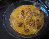 焼き鳥をリメイク！　夫が作るズボラ親子丼作り方3写真