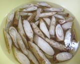 エリンギとごぼうと豚肉のこっくり味噌煮作り方1写真