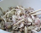 エリンギとごぼうと豚肉のこっくり味噌煮作り方4写真