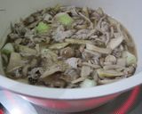 エリンギとごぼうと豚肉のこっくり味噌煮作り方5写真