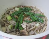 エリンギとごぼうと豚肉のこっくり味噌煮作り方6写真