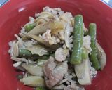エリンギとごぼうと豚肉のこっくり味噌煮作り方8写真