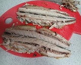 今が旬！さんまの炊き込みご飯作り方4写真