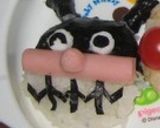 お子様のお祝い*カレーパンマンハンバーグ作り方11写真