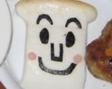 お子様のお祝い*カレーパンマンハンバーグ作り方12写真