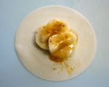 速攻おやつ☆カレーバナナ餃子っ!作り方2写真