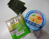 ちくわチーズ磯辺天ぷら♪串刺し作り方1写真