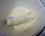 ちくわチーズ磯辺天ぷら♪串刺し作り方5写真