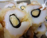 ちくわチーズ磯辺天ぷら♪串刺し作り方7写真